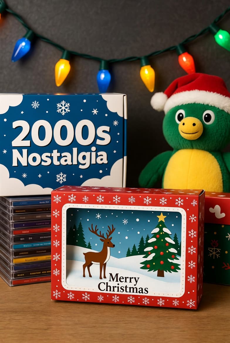 2000s Nostalgia holiday display