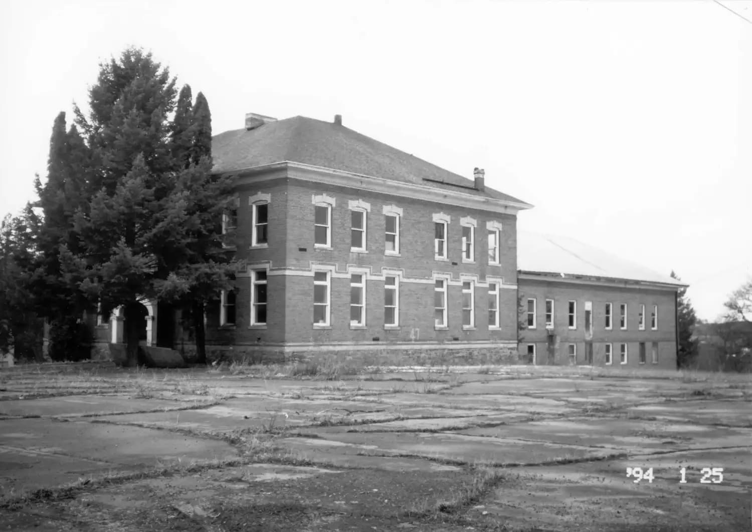 Historic Old Schoolhouse in Latah, Washington
